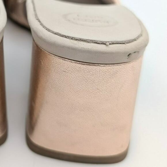 Paul Green Tisha Slide Sandal Women's Rosato Nappa Metallic Size US7/UK4.5 EU38 - Picture 6 of 13